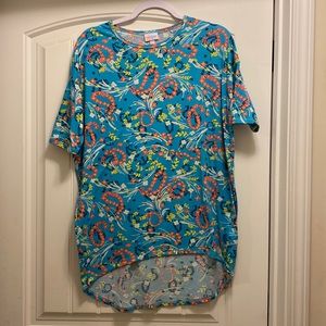 i am selling an xxs lularoe blue **not with tags**